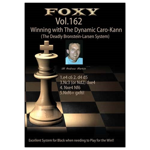 Foxy 162: Winning with The Dynamic Caro-Kann - Andrew Martin (DVD)