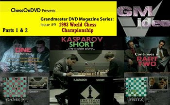 Grandmaster Magazine DVD Collection 9: Kasparov-Short 1993 World Championship Match