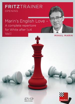 Marin's English Love - A complete repertoire for White after 1.c4 Vol.1 (PC-DVD)