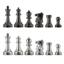 Bobby Fischer® Metal Ultimate Chess Pieces – 3.75 inch King – Weighs over 9 lbs