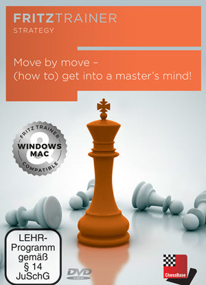 Move by move (how to) get into a master's mind! - by Daniel King, Robert Ris, Simon Williams - PC/DVD