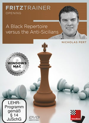 A Black Repertoire versus the Anti-Sicilians (PC-DVD) Nicholas Pert