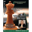 Susan Polgar Mastering the French vol 11 - Part 1
