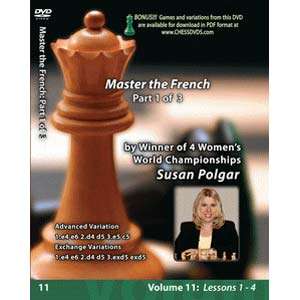 Susan Polgar Mastering the French vol 11 - Part 1