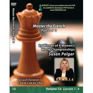 Susan Polgar Mastering the French vol 12 - Part 2
