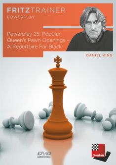 Power Play 25: Popular Queen's Pawn Openings' Repertoire For Black - Daniel King