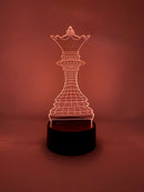 Chess Night Light (King, Queen, Knight, Bishop, Rook, Pawn designs)