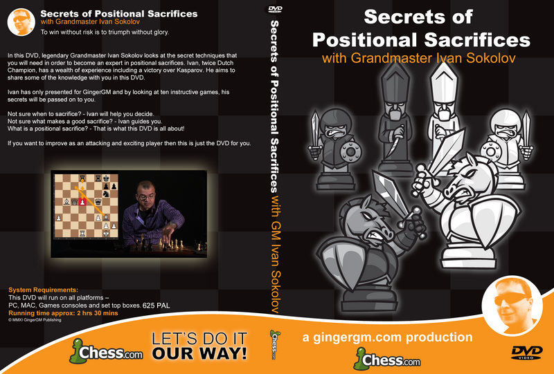 Secrets of Positional Sacrifices - Ivan Sokolov (DVD)
